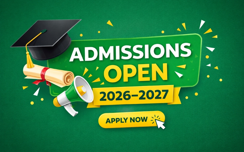 Admissions Open for Academic Year 2026–2027